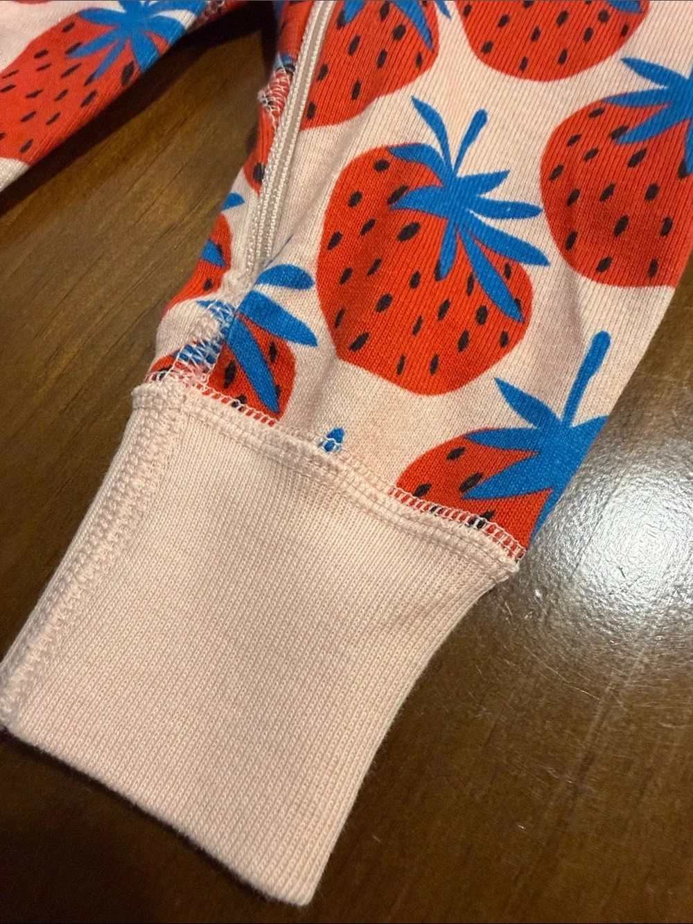 Set of Three Hanna Andersson Zip Up Pajamas